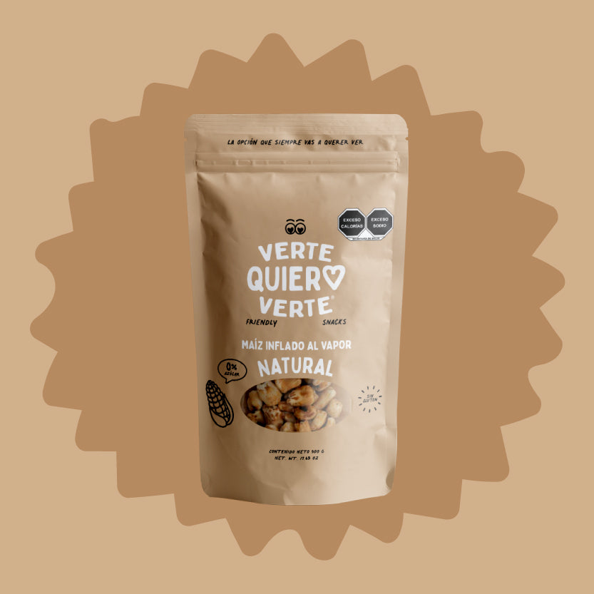 Pack Maiz Natural Inflado Al Vapor 150 Gr
